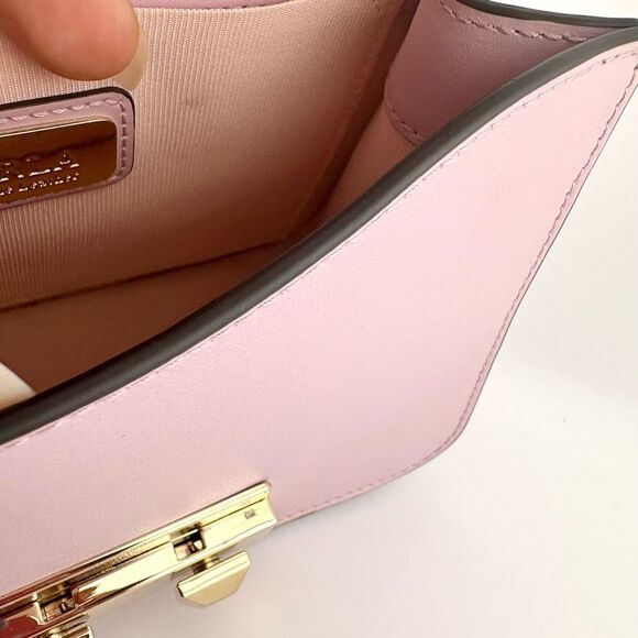 Lilac Furla Shoulder / Crossbody Bag EUC RARE - Picture 9 of 14